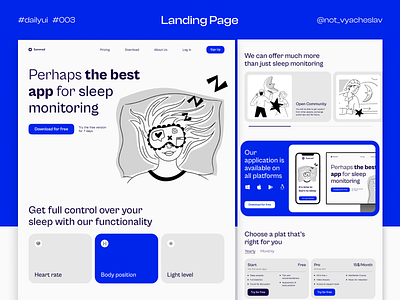 Landing Page | DailyUI 003