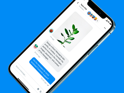 Direct Messaging app chat chatbox dailyui design direct messaging mobile ui ui ux ux