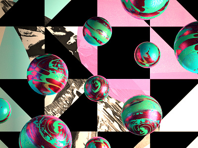 Blowin Bubbles 3d blender cgi render