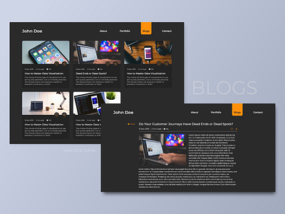 Blogs adobe adobe xd blog design blogs design designer graphic design layout ui ux vector website