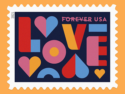 Love Stamp <3 heart love lovely postal service stamp usps valentine valentines