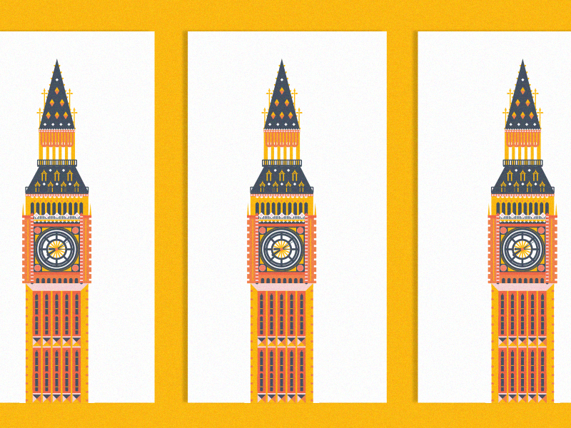 Big Ben big ben building clock europe illustration london pattern tower travel uk