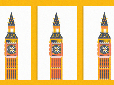 Big Ben big ben building clock europe illustration london pattern tower travel uk