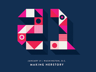 HERSTORY dc equality feminism herstory human rights protest refinery29 sign washington women womens march womens rights
