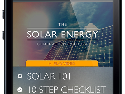 Solar Energy Education App