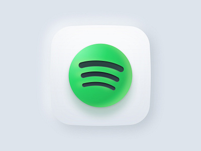 Spotify App Icon Redesign by Salman Saleem on Dribbble