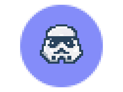 Trooper 8 bit pixel pixelated star wars storm trooper