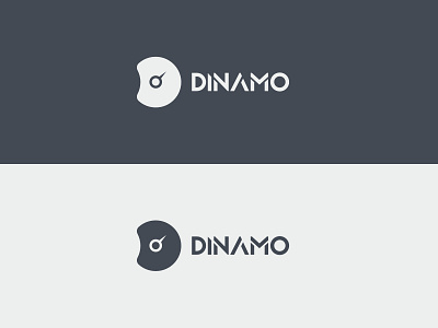 Dinamo Logo dashboard flat gauge graph health network server statistic tech ui ux