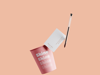Shine_Bar_Branding art branding design illustration lettering logo minimal type vector