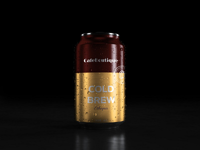 Cold Brew / Cafe Boutique advertising art branding design graphic design illustrator logo minimal package package design packaging vector