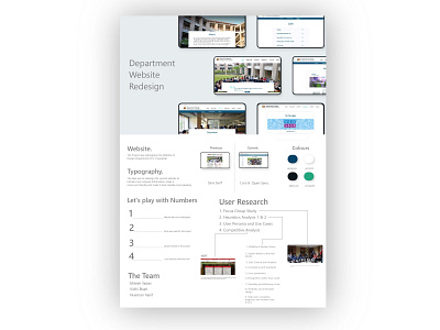 Department Website Redesign