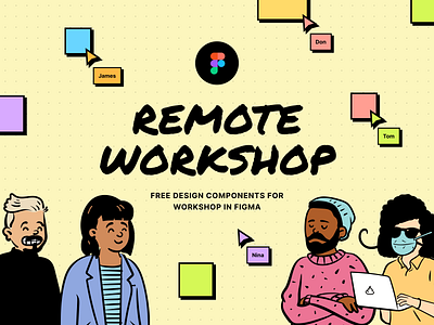 Free Remote Design Workshop Components – Figma