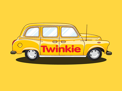 Twinkie Mobile illustration twinkie vector