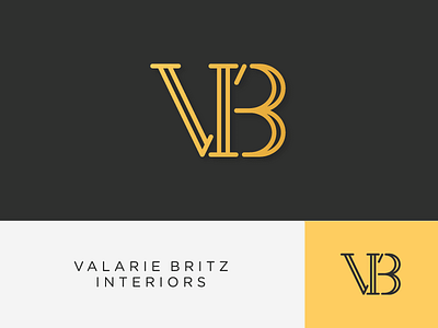 Valarie Britz Interiors branding interior design interiors monogram