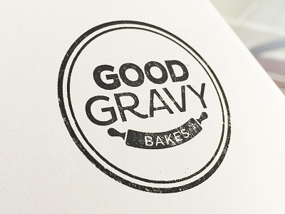 Good Gravy Bakes branding fierceventures logo stamp