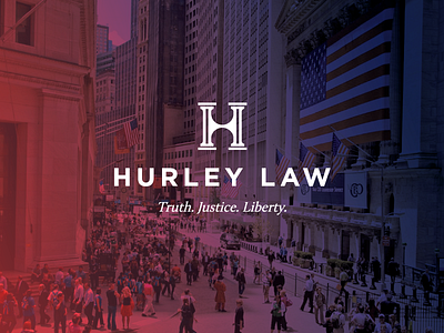 Hurley Law branding law logo