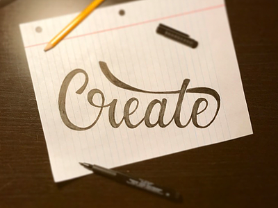 Create lettering