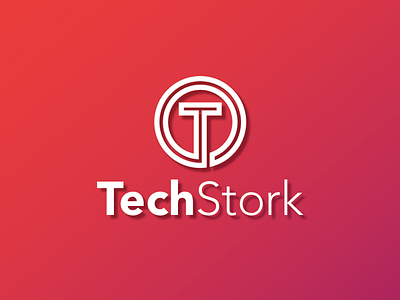 Techstrok app design good icon idea identity illustration logo mark morning tech technology