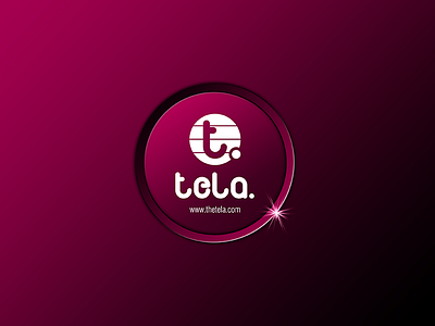 Tela app brand design icon logo photo pixel ring t t shirt tela