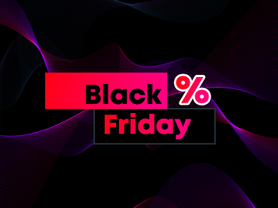 Black Friday backgrounds bag bg black black friday branding font style friday gradiant idea lines logo shopping template text texture typography waves