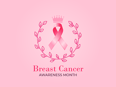 Breast Cancer awareness background breast cancer charity design fight for breast cancer healthcare healthcare background illustration medical pink pink background pink ribbon ribbon typography ui vector world pink day