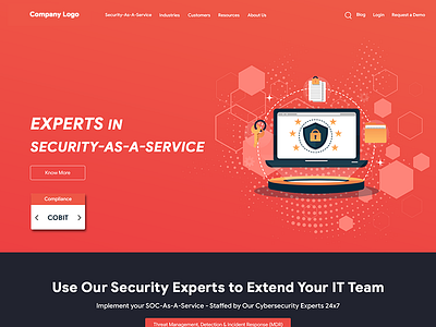 Demo branding corporate branding corporate website cyber attack cyber security cyber technology design icon idea illustration logo security security as a service security experts template typography ui ux vector web design