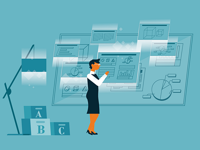 Data branding design flat icon illustration illustrator ui web