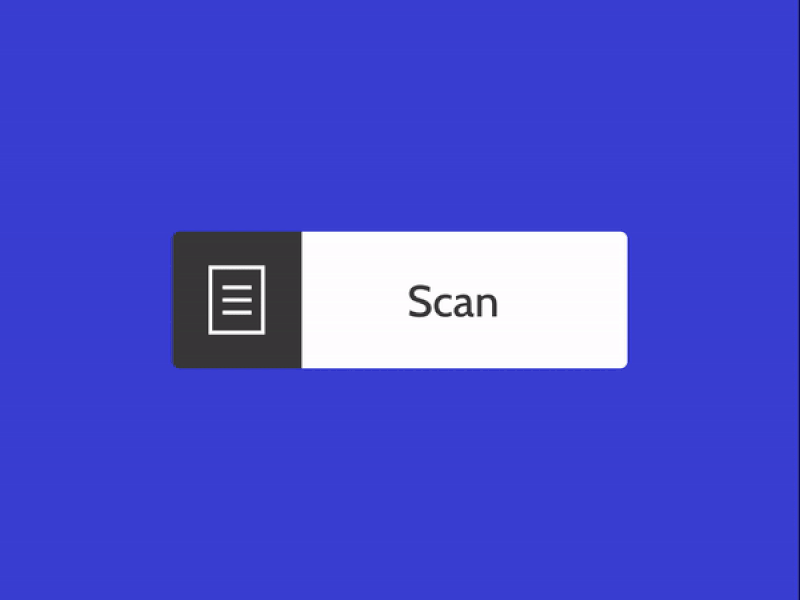 Scan button Micro - interaction