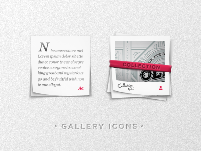 Gallery Icons gallery icons