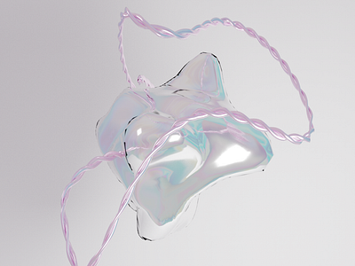 Bubble Gum Princess | 3D Abstract
