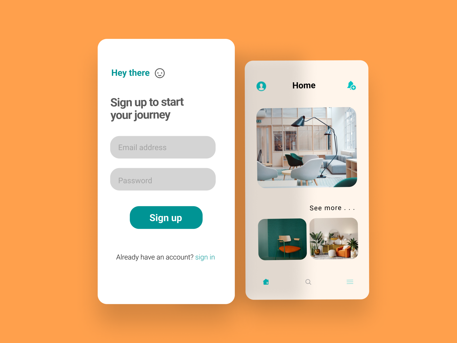 Furniture App By Naaomisky On Dribbble   Furniture Drib 4x 