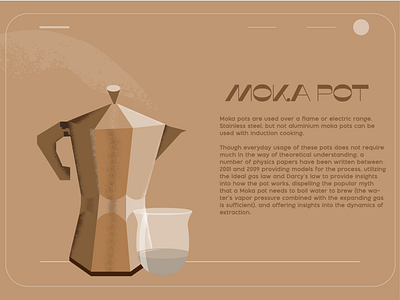 Moka Pot ☕ ai coffee colors design illustration illustrator vector