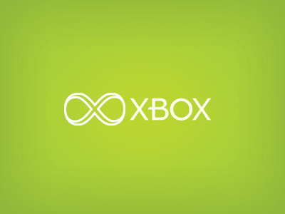 Xbox Infinity 360 green infinity logo microsoft video games xbox