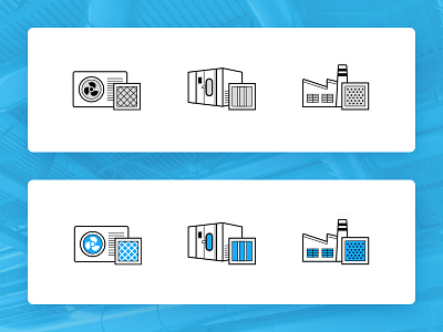 HVAC | Icons filter filters heating hvac icon icons icons pack iconset lineart