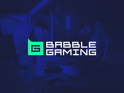LOGO 25/30 - Babble Gaming bubble chat esports logo logomark