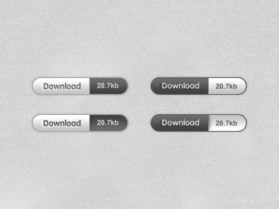 Clean Download Buttons