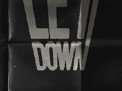 Letdown bebas black down letdown paper type