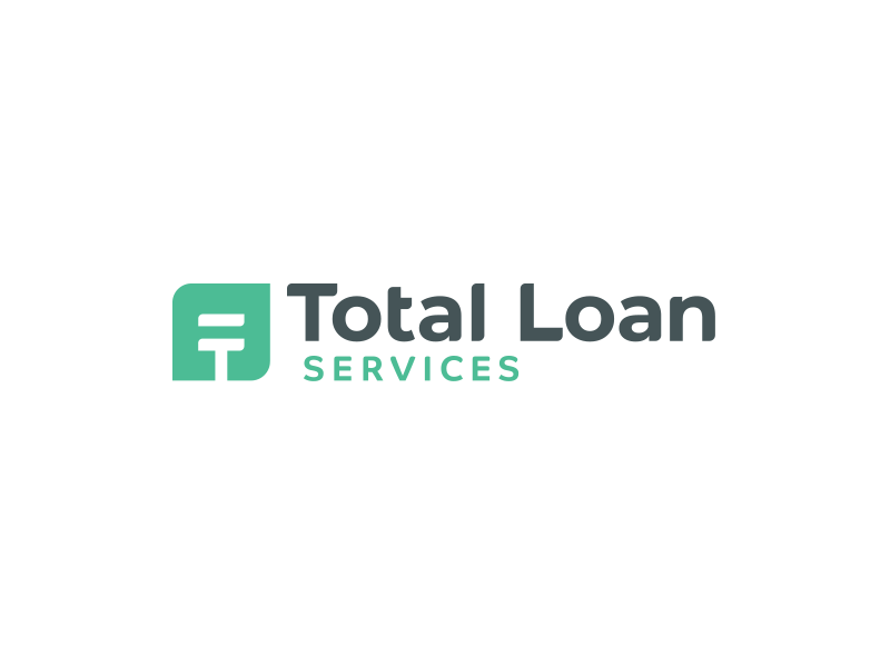 Total Loan Services | Branding equal financial green icon leaf loan logo money total