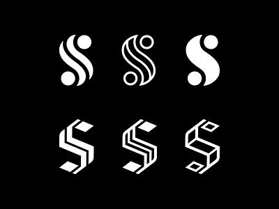 S Options custom type gothic letter letters logo s type typogaphy