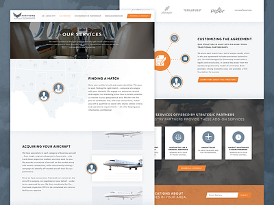 Partners in Aviation | Website airplane flight jet jets map ui web web design website