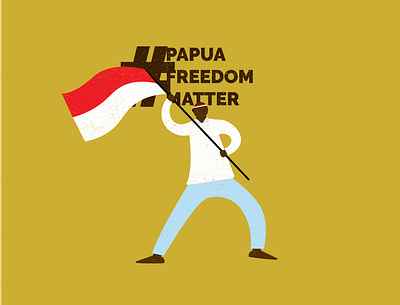PAPUA FREEDOM MATTER black blacklivesmatter cendrawasih freedom independence indonesiaindependence indonesiaindependenceday papua papuafreedommatter student