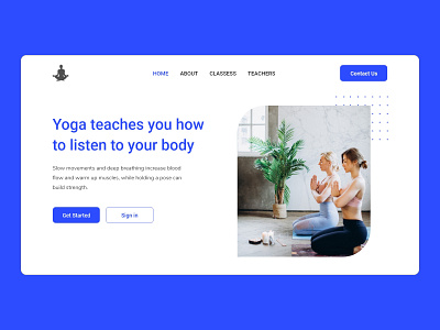 Yoga Landing Page