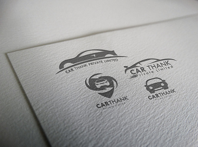 car thank logos design illustration logo photoshop typography