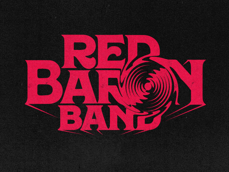 Red baron band logo by moucha.works on Dribbble