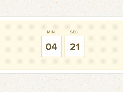 Chrono chrono element interface maestrooo minute second time timer ui ux