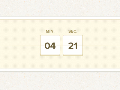 Chrono chrono element interface maestrooo minute second time timer ui ux