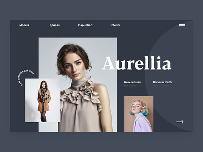 Aurellia Fashion Aplication aplication brand identity design fashion uiux