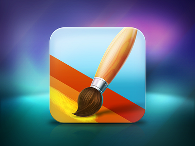 Drawing App app application brush color draw drawing icon ios paint