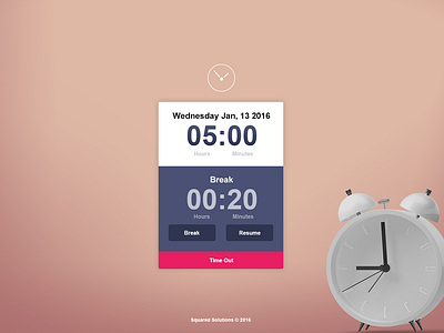 Time in - Out App by Munawar Khel on Dribbble