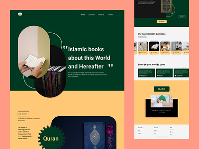 Islamic Book Services_ Landing page